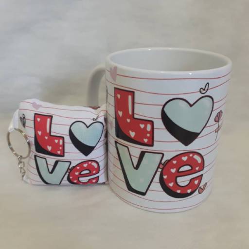 Caneca Personalizada + Chaveiro Personalizado por Canelika's Canecas Personalizadas