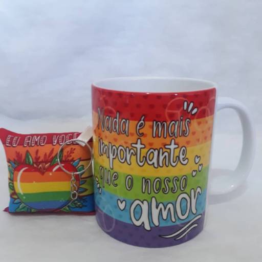 Caneca Personalizada + Chaveiro Personalizado por Canelika's Canecas Personalizadas