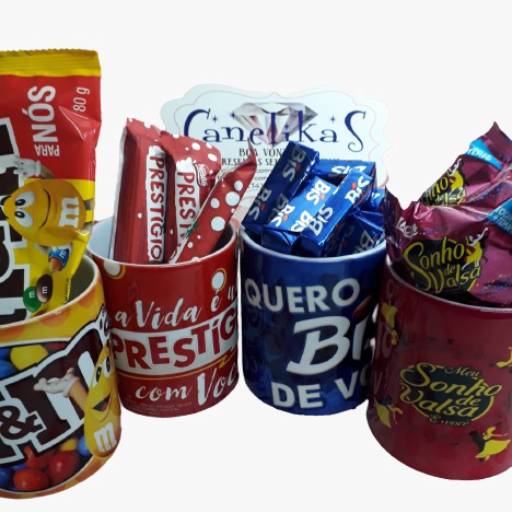 Canecas Personalizadas com Chocolate por Canelika's Canecas Personalizadas