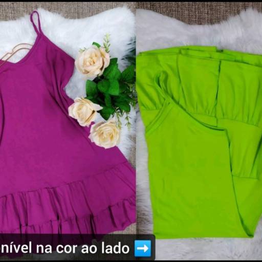 Vestido alcinha c/ babado Bauru por Mixx Refúgio Acessórios