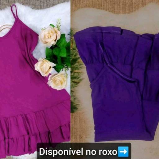 Vestido alcinha c/ babado Bauru por Mixx Refúgio Acessórios