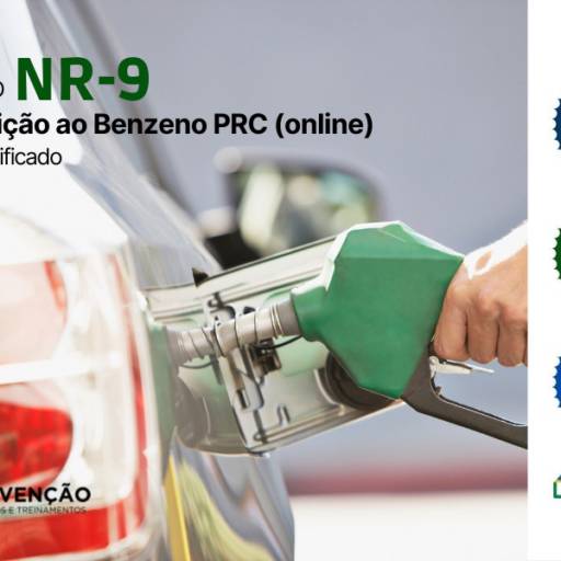 Comprar o produto de Curso de NR-09 - Exposição ao Benzeno PRC (EAD) em Cursos pela empresa DG Prevenção em Aracaju, SE por Solutudo