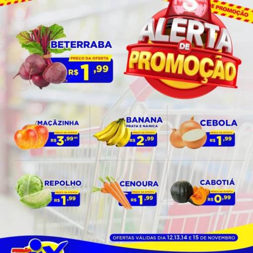 Comprar o produto de Alerta de Promoção!! em Supermercados  pela empresa Feirão Mix Supermercado  em Mineiros, GO por Solutudo