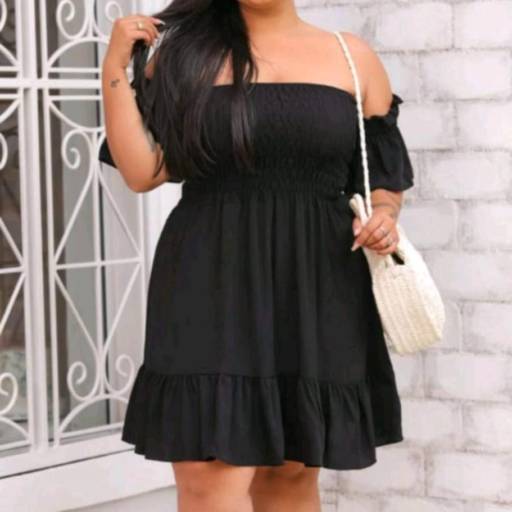 Vestido viscolinho Elastex Plus Bauru por Mixx Refúgio Acessórios