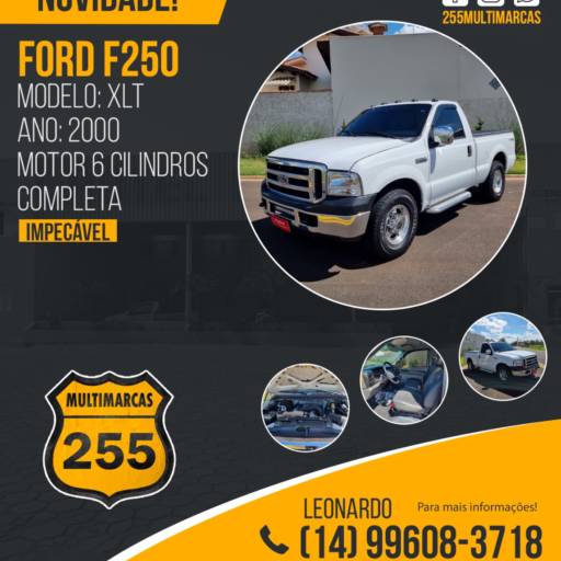 Comprar o produto de F250  à venda em Avaré em Concessionárias pela empresa 255 Multimarcas Garagem de Carros em Avaré em Avaré, SP por Solutudo