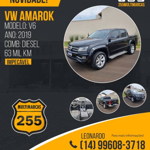Comprar o produto de VW AMAROK  à venda em Avaré em Concessionárias pela empresa 255 Multimarcas Garagem de Carros em Avaré em Avaré, SP por Solutudo