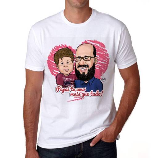 Caricatura para camisetas 