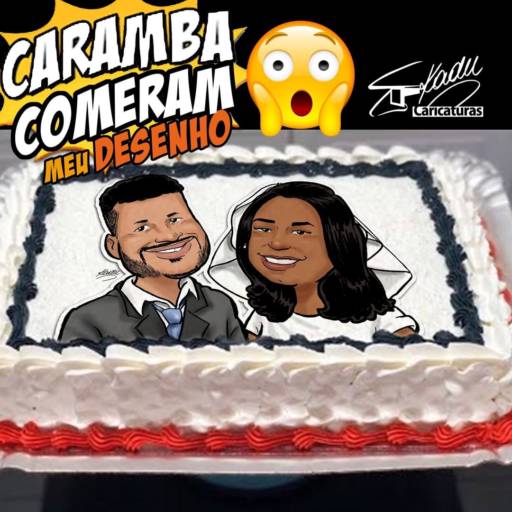 Caricaturas em casamentos