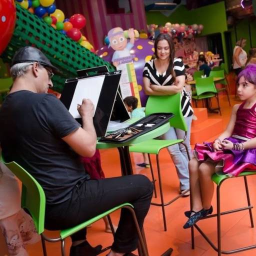 Caricaturas em aniversários