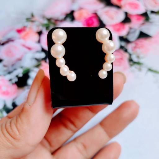 Brincos de Perolas Bauru por Mixx Refúgio Acessórios