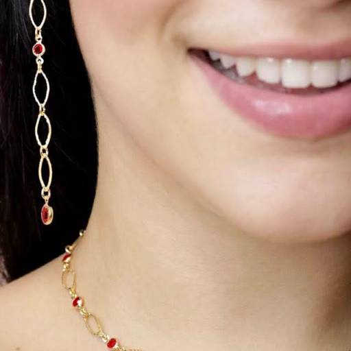 Conjunto de Semi Jóias femininas Bauru por Mixx Refúgio Acessórios