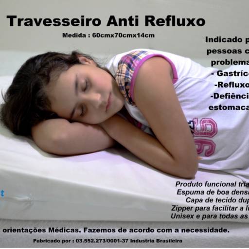 Travesseiro Anti-Refluxo 