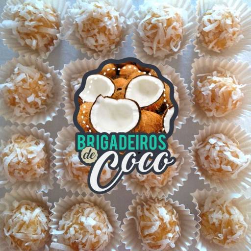 BRIGADEIRO DE CÔCO por Doceria CaMoA