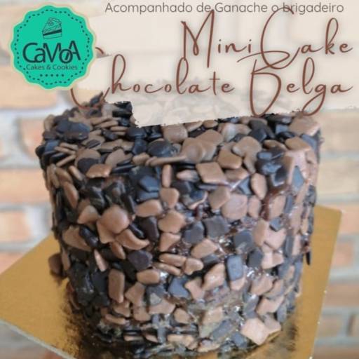 MINI BOLO - DIVERSOS SABORES por Doceria CaMoA