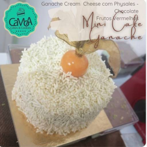 MINI BOLO GANACHE por Doceria CaMoA