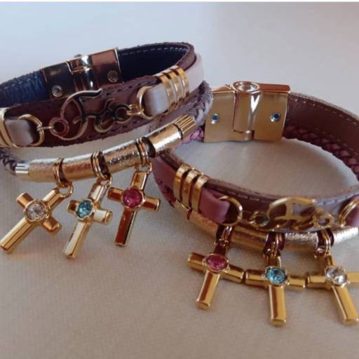 Pulseira Fé Bauru por Lais Fenerick Acessórios