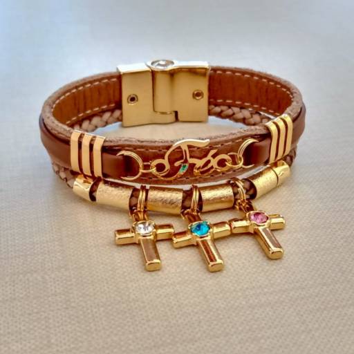 Pulseira Fé Bauru por Lais Fenerick Acessórios