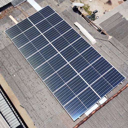 Instalação de placas solares