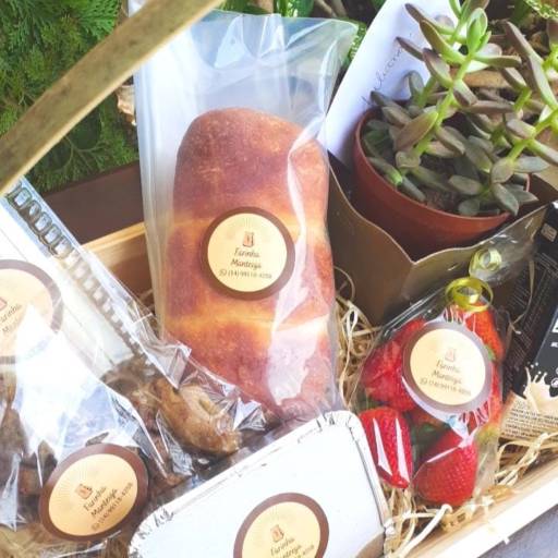 Cestas Personalizadas em Bauru por Farinha Manteiga - Padaria e Confeitaria