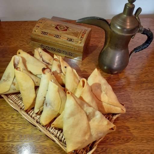 Esfiha pode ser de carne ou de abóbora Bauru