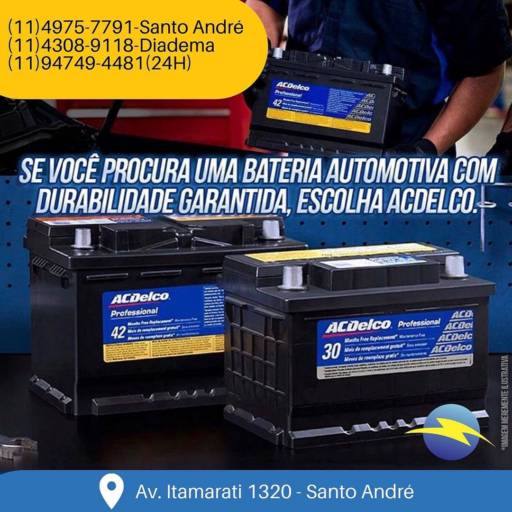 Bateria para Carro AcDelco por Baterias Fernandes Ltda