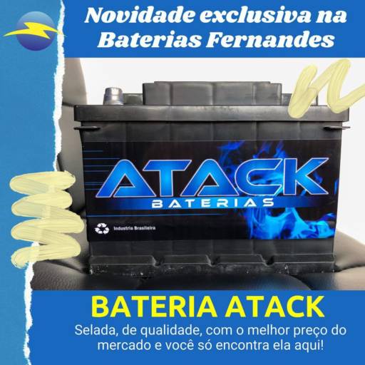 Bateria para Carro Attack