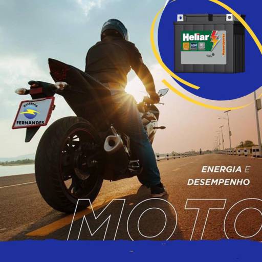 Bateria para Moto Heliar