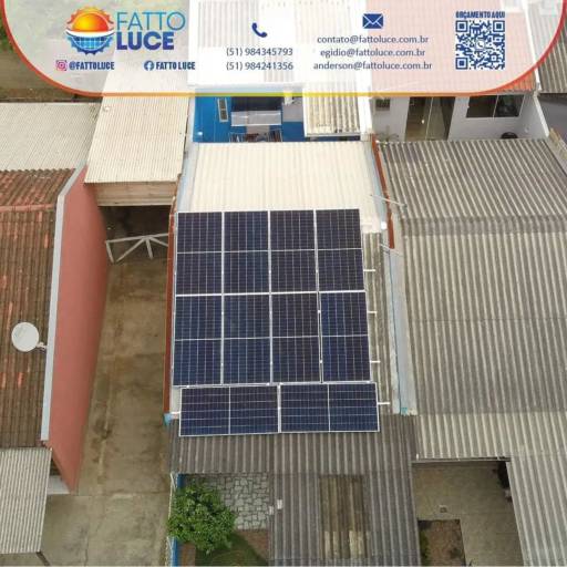 Instalação de placas solares