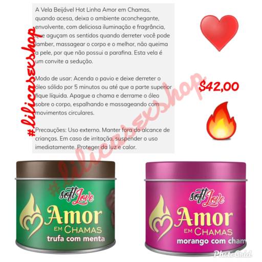 Géis Estimulantes Comestíveis por Linda Plus