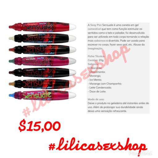 Géis Estimulantes Comestíveis por Linda Plus