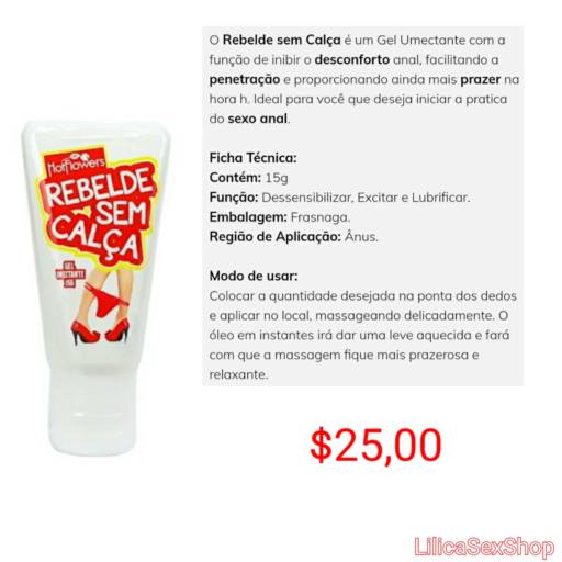 Géis- Estimulantes Sexuais por Linda Plus