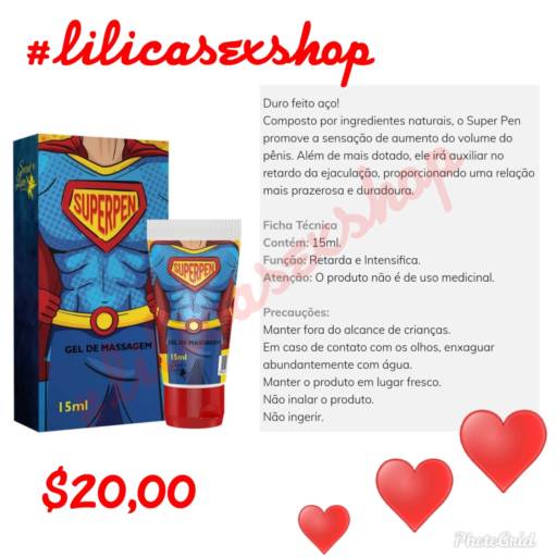 Géis- Estimulantes Sexuais por Linda Plus