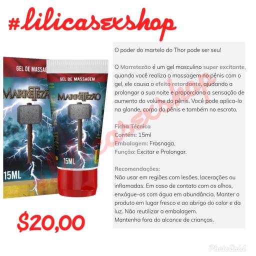 Géis- Estimulantes Sexuais por Linda Plus