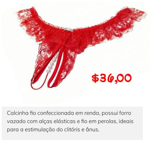 Calcinha Pérola Tailandesa