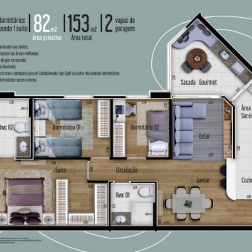 Residencial Infinity por Concreto Imóveis Lençóis Paulista (CRECI: J-24733)