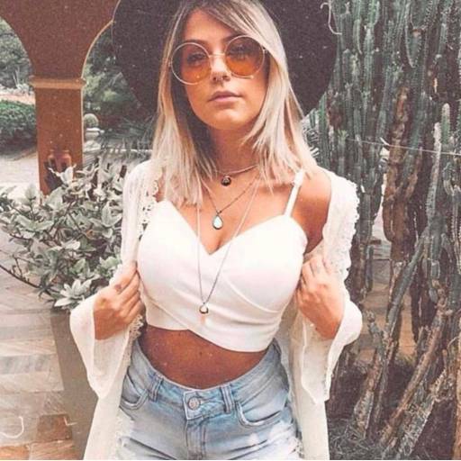 Cropped Mayara - Bauru por R I O S T O R E - Moda Feminina