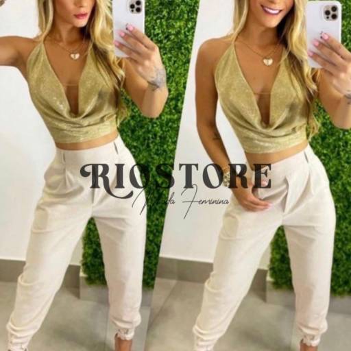 Cropped Helena por R I O S T O R E - Moda Feminina