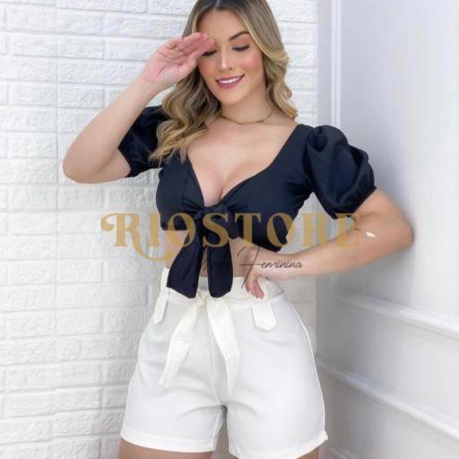 Cropped Ivi em Bauru, SP por R I O S T O R E - Moda Feminina