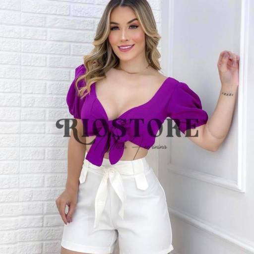 Cropped Ivi em Bauru, SP por R I O S T O R E - Moda Feminina