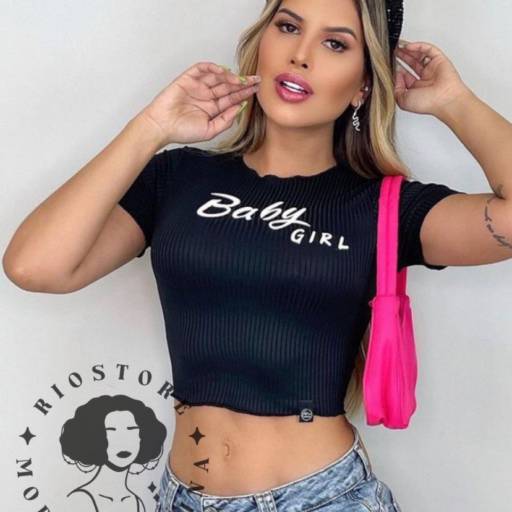 Cropped Gabi por R I O S T O R E - Moda Feminina