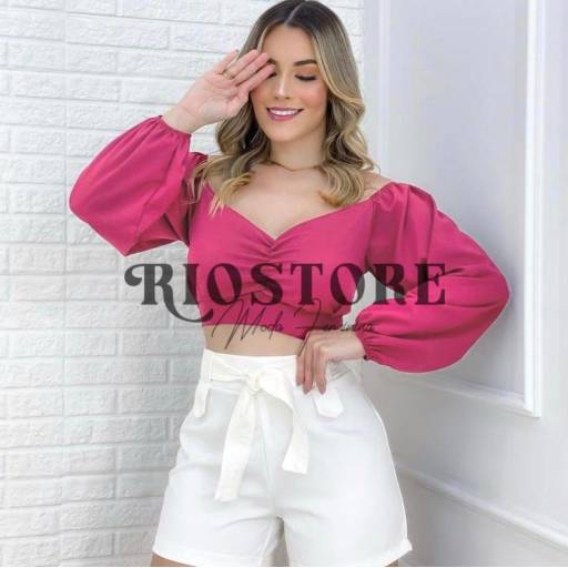 Cropped Rebeca em Bauru, SP por R I O S T O R E - Moda Feminina