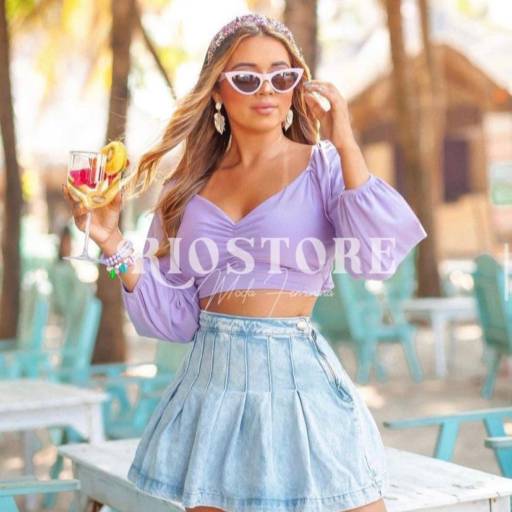 Cropped Rebeca em Bauru, SP por R I O S T O R E - Moda Feminina