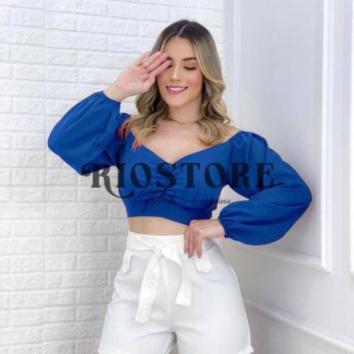 Cropped Rebeca em Bauru, SP por R I O S T O R E - Moda Feminina