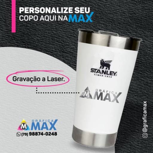 Comprar o produto de Personalize seu copo na Max em Personalizados pela empresa Gráfica Max em Aracaju, SE por Solutudo
