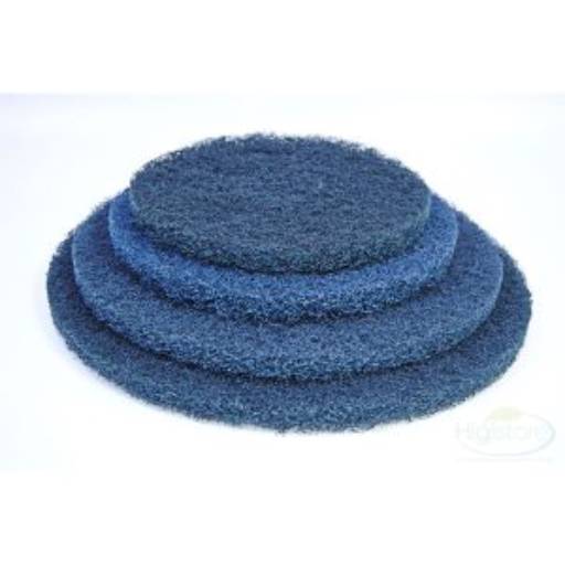 Disco de Fibra Azul Ultra Pesada por Global Limp Store - Produtos de Higiene e Limpeza