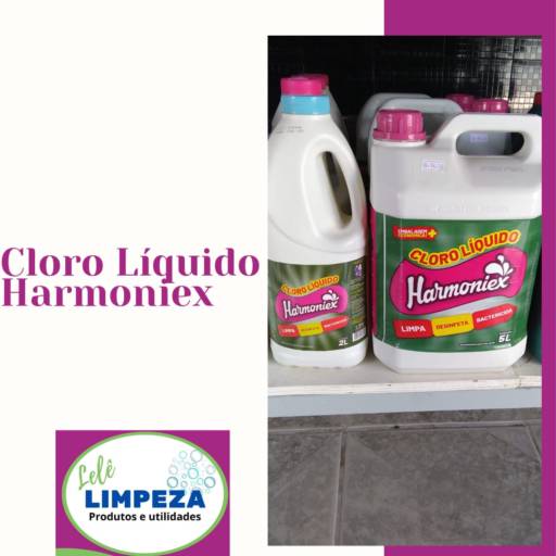 Cloro Liquido Harmoniex por Lelê Limpeza