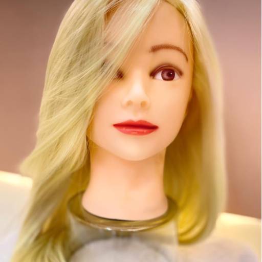 Cabeça de boneco para treino por Trimurti Cabelos para Mega Hair Perucas Jumbo e Apliques para Cabelo 
