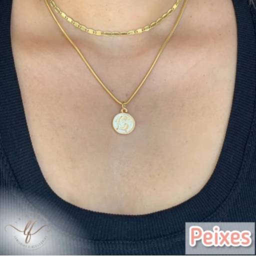 Pingente - Signo de Peixes