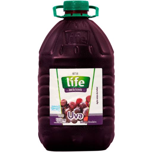 Comprar o produto de Suco de Uva 4,5 litros em Sucos pela empresa Life Sucos - Laranja da Fazenda em Bauru, SP por Solutudo