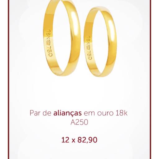 Comprar o produto de Alianças em Joias e Relógios pela empresa Gold & Silver em Marília, SP por Solutudo